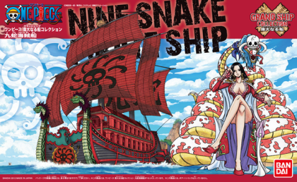 One Piece Grand Ship Collection: Nine Snake Pirate Ship (Boa Hancock)